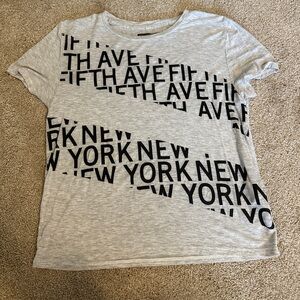 Abercrombie heathered grey t shirt. Small